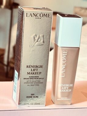Lancôme Rénergie Lift Makeup Foundation - Warm Beige & White Cap